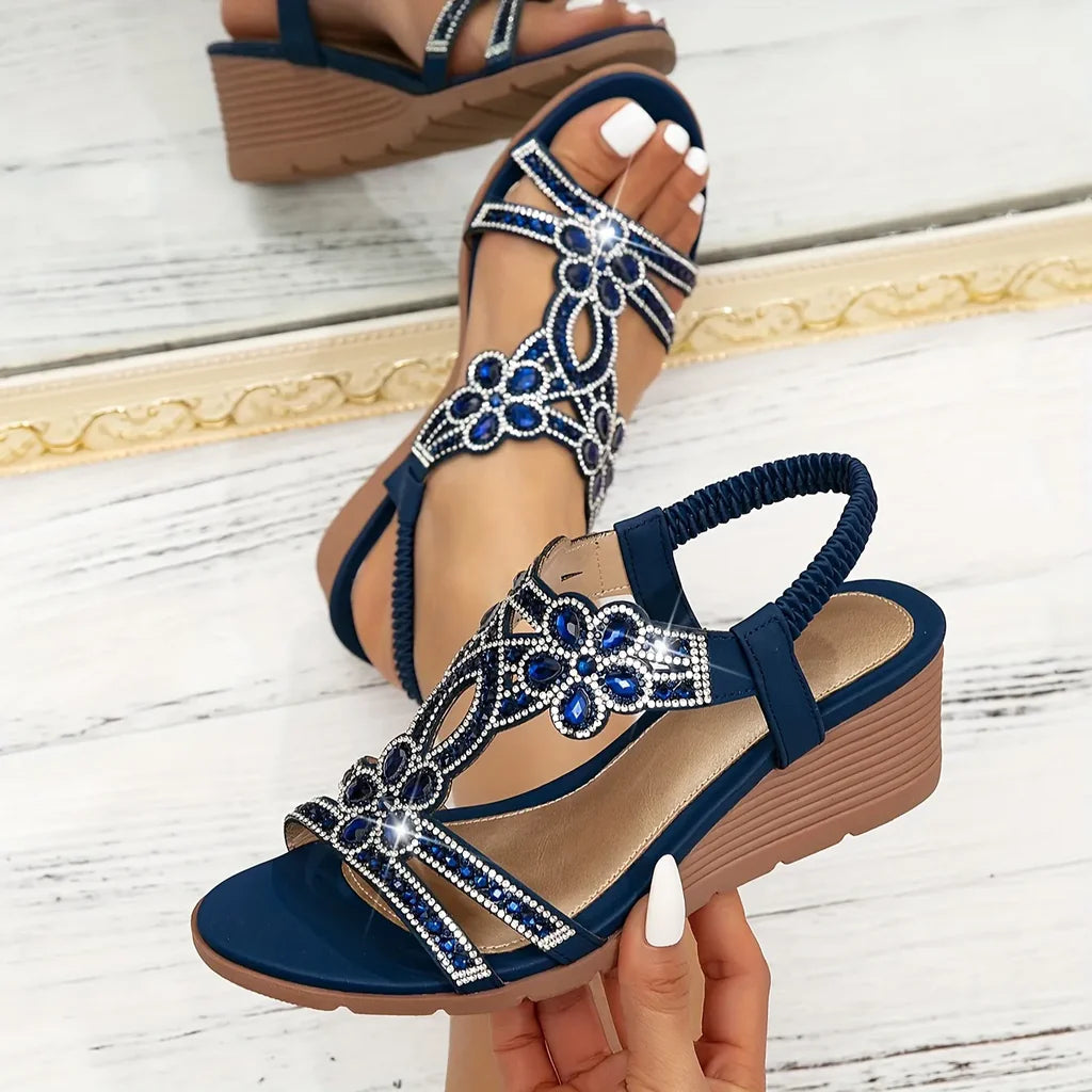 Amaliá | Sandalias ortopédicas con cuña