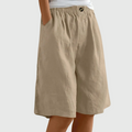 Liora | Pantalón Corto Amplio con Cintura Elástica
