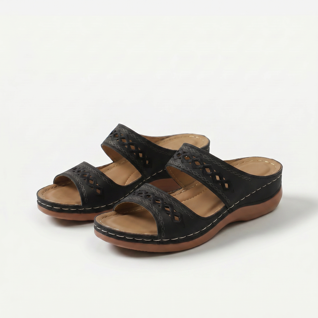 Monta - Sandalias ortopédicas acolchadas