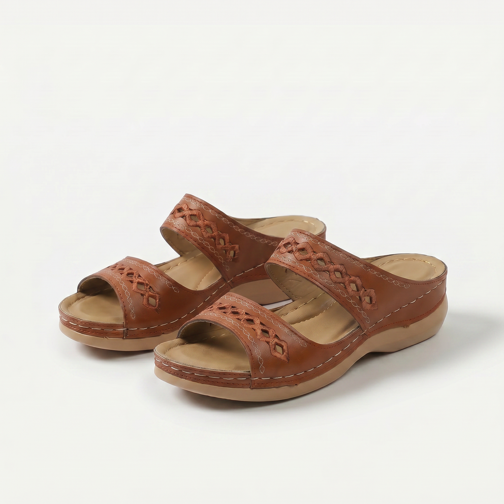Monta - Sandalias ortopédicas acolchadas
