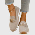 Lina | Zapatillas Tipo Mocasín.