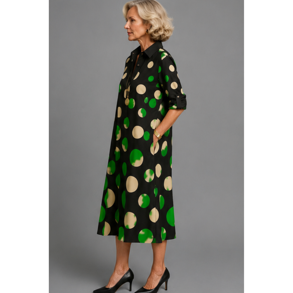 Loretta | Vestido midi elegante