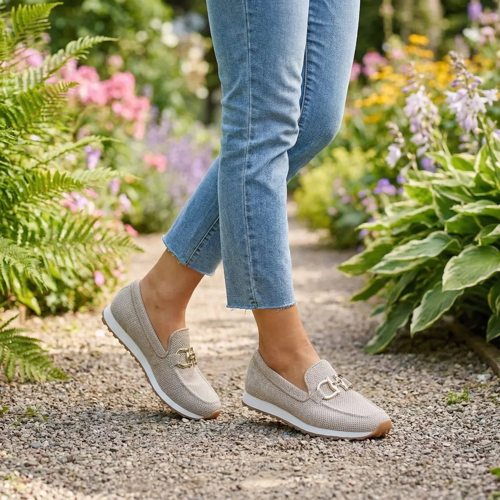 Lina | Zapatillas Tipo Mocasín.