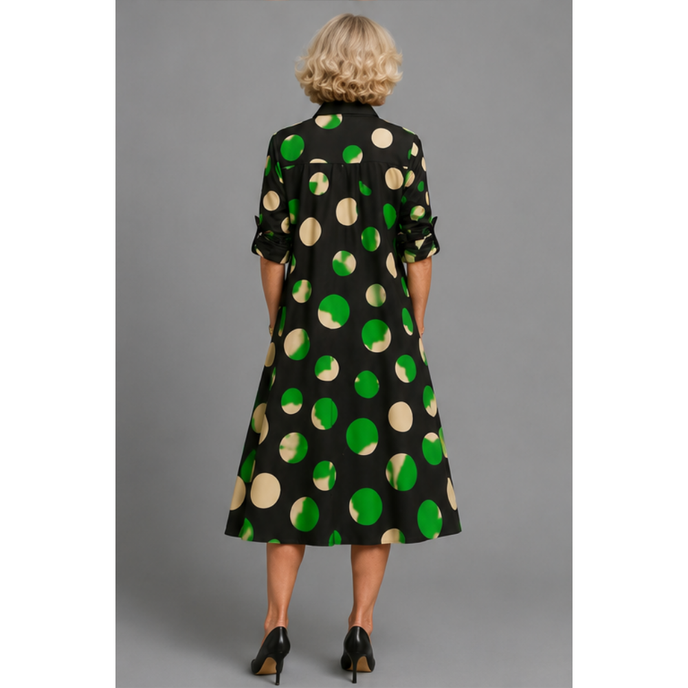 Loretta | Vestido midi elegante