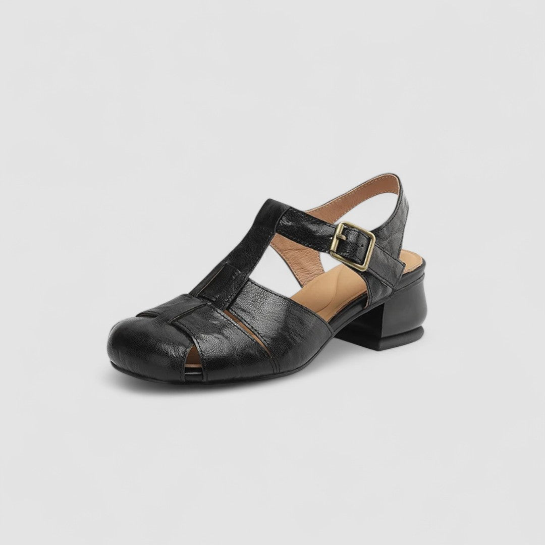 AMELIA™ | ZAPATOS ORTOPÉDICOS MARY JANE DE CUERO AUTÉNTICO
