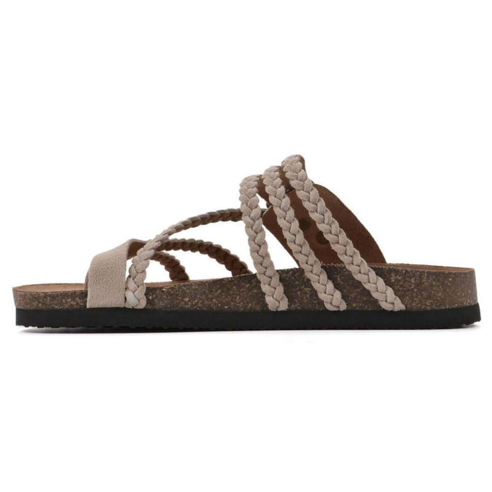 Sandalias Elegantes Trenzadas