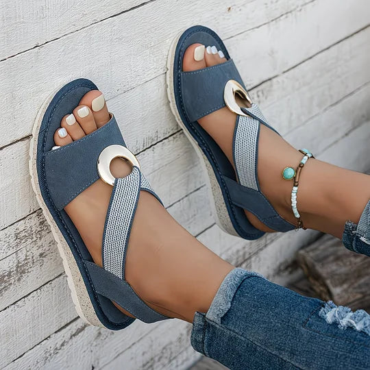 Amara | Sandalias de Soporte Ajustado Elegante