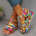 Elsie | Sandalias con tira en el tobillo y plataforma