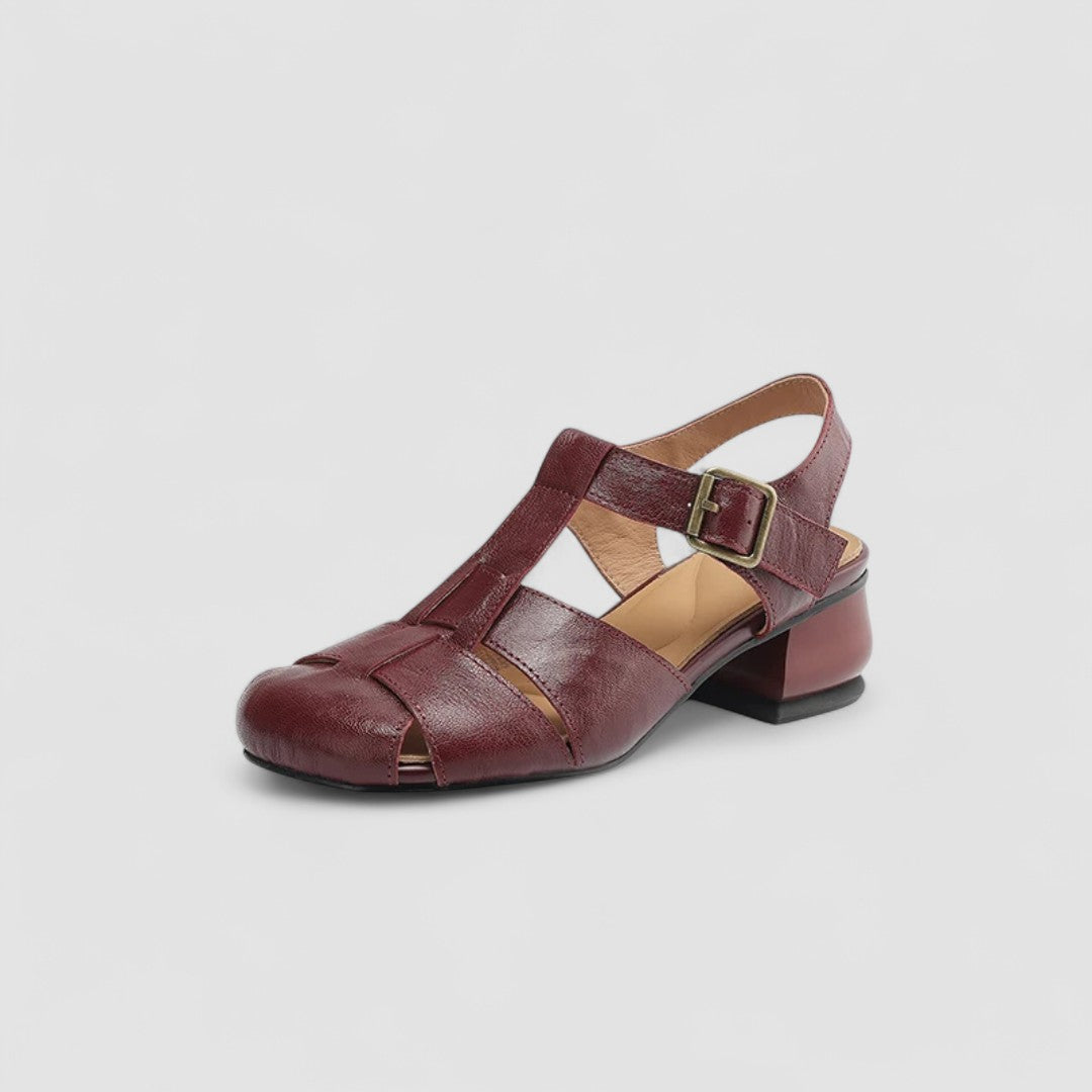 AMELIA™ | ZAPATOS ORTOPÉDICOS MARY JANE DE CUERO AUTÉNTICO
