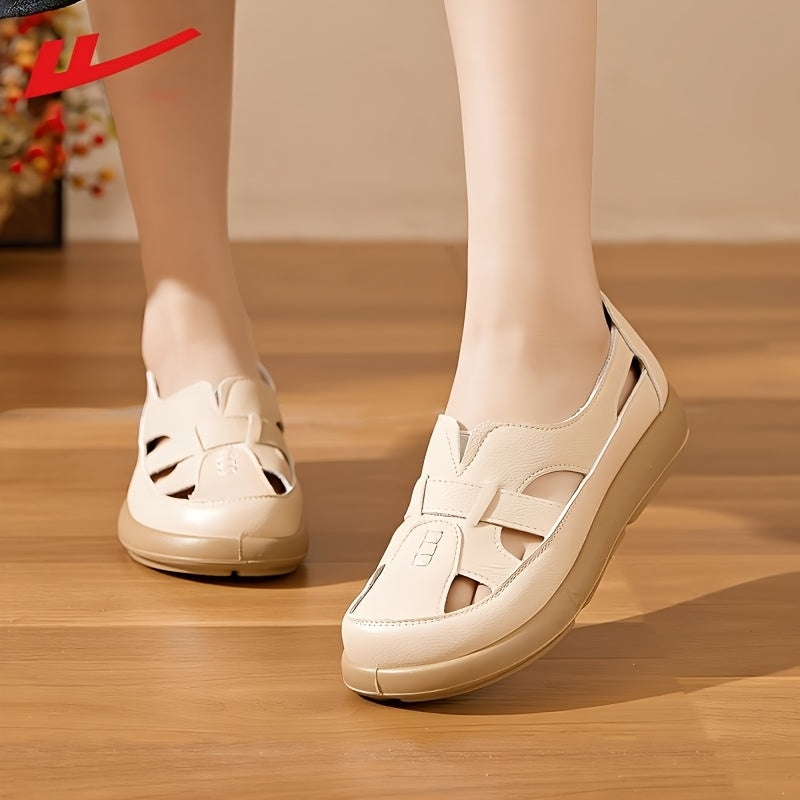 Nina – Sandalias de verano elegantes con suela de plataforma
