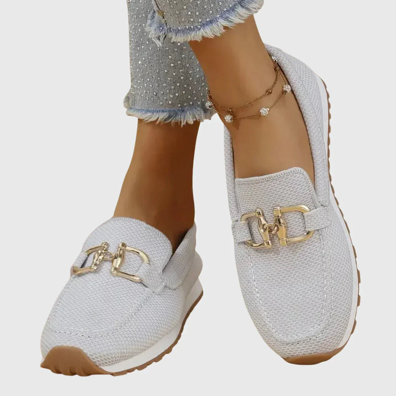Lina | Zapatillas Tipo Mocasín.