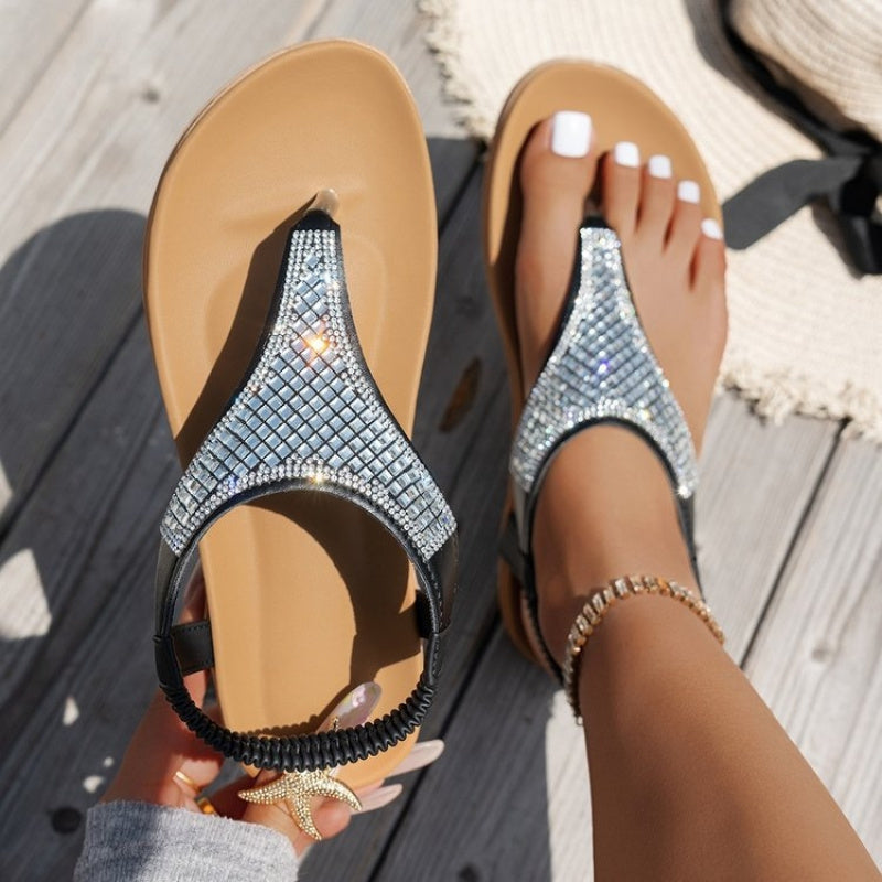 Stella – Sandalias veraniegas brillantes para momentos especiales