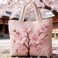 Serenidad en Flor | Bolsa Tote Acolchada Artesanal