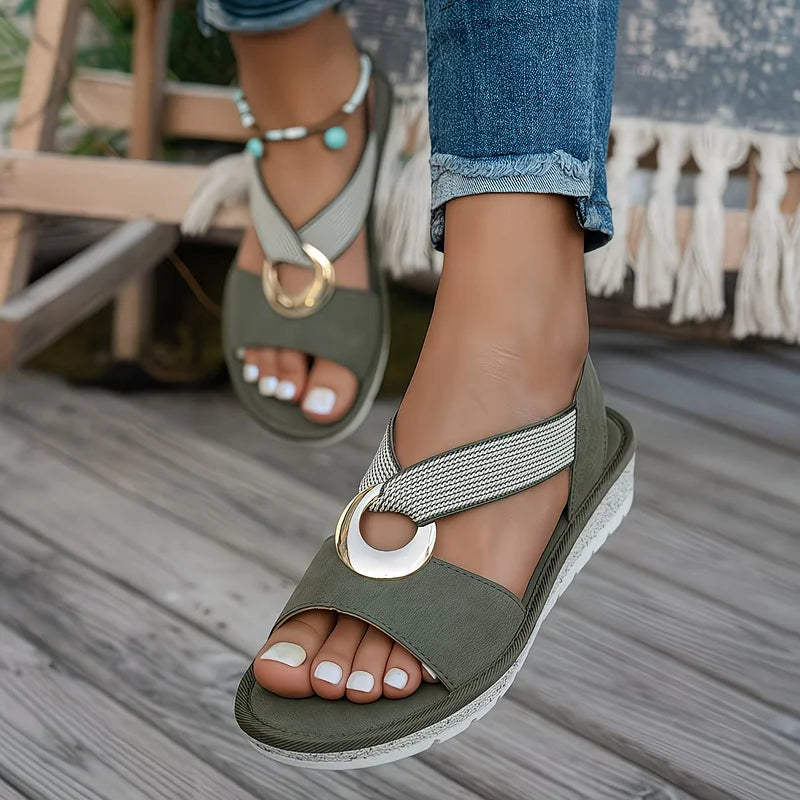 Amara | Sandalias de Soporte Ajustado Elegante