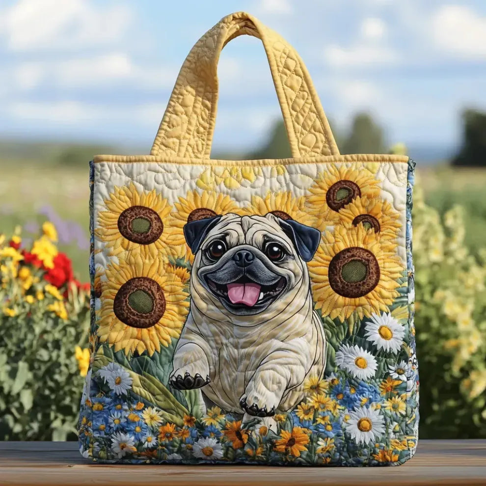Patas Soleadas | Bolsa Tote Acolchada Artesanal