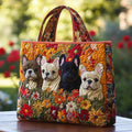 Frenchie Garden | Bolsa de hombro suave y hecha a mano