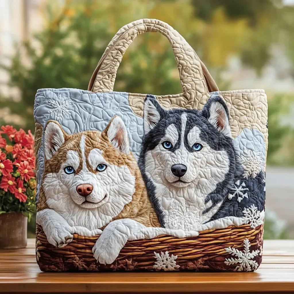Compañeros Invernales | Bolsa de Hombro Acolchada Artesanal