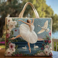 Eleganza Balletto Cigno | Bolsa Acolchada Artesanal