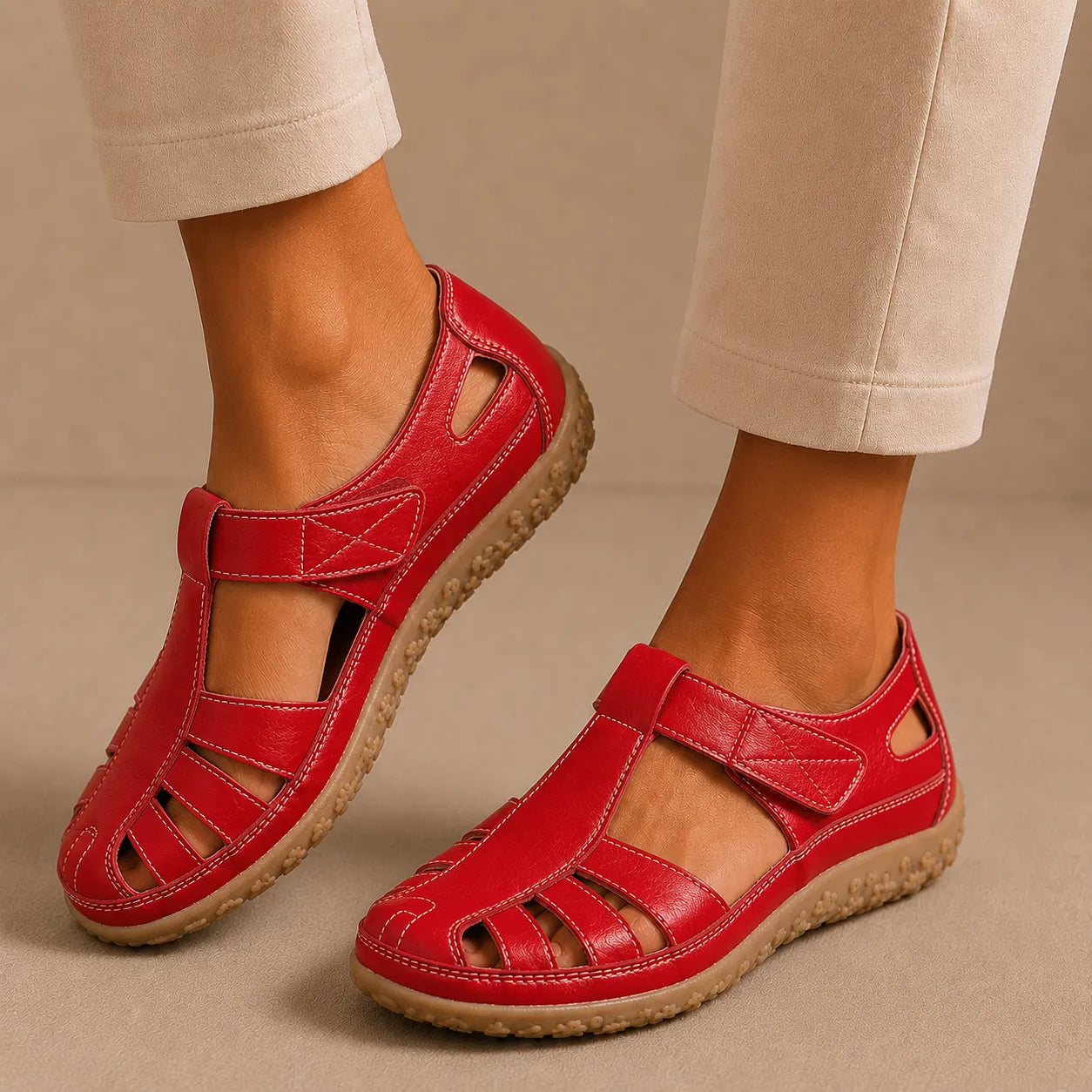 BellaVita™ | Sandalias de Piel Comfort Premium