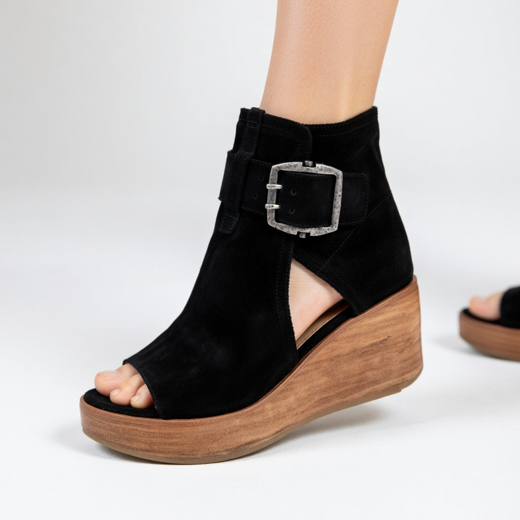 Orélisse™ — Botines de cuña abiertos estilo moderno