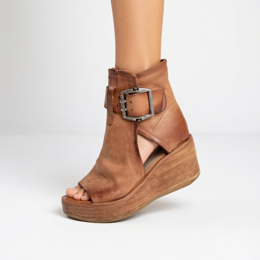 Orélisse™ — Botines de cuña abiertos estilo moderno