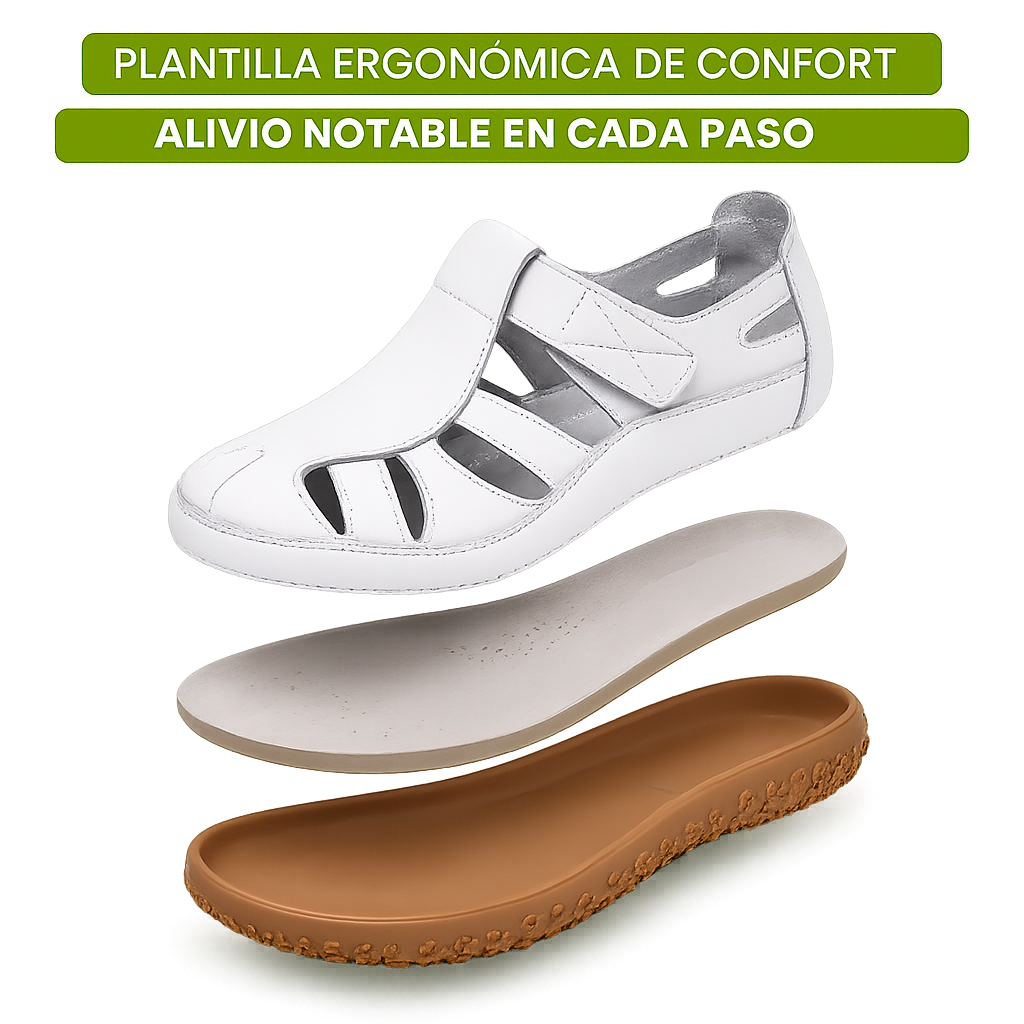 BellaVita™ | Sandalias de Piel Comfort Premium