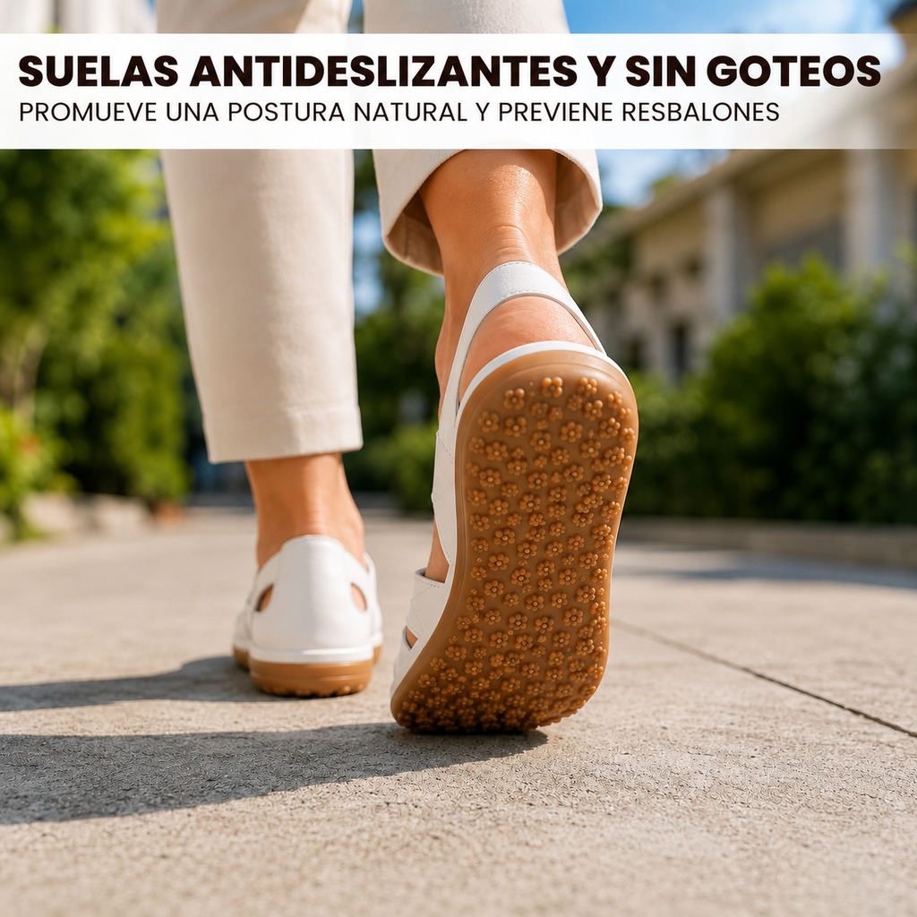 BellaVita™ | Sandalias de Piel Comfort Premium
