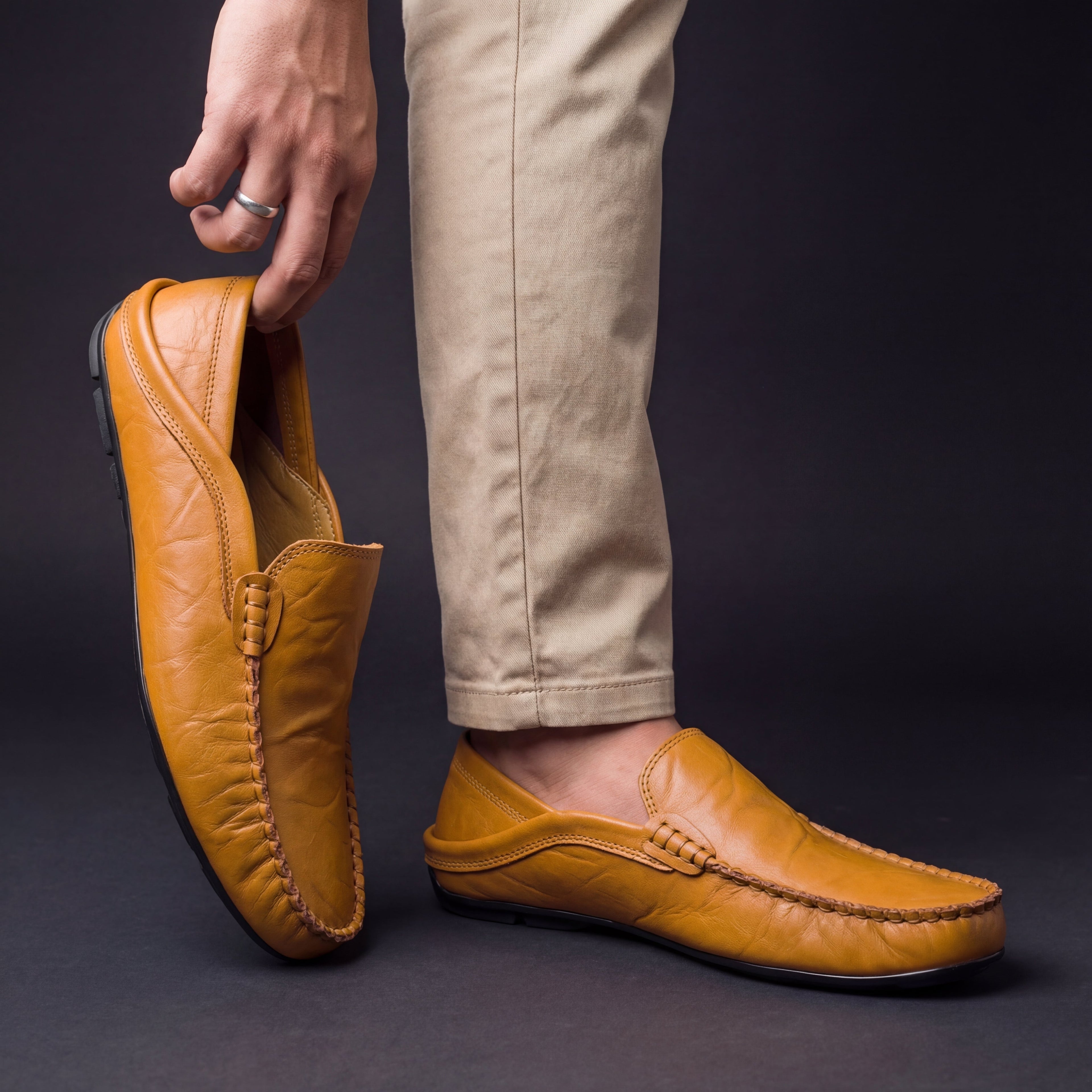 FLORENCIA | MOCASINES DE PIEL PREMIUM