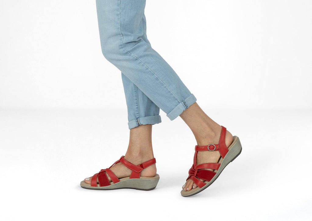 Esperanza – Energía vibrante en rojo brillante