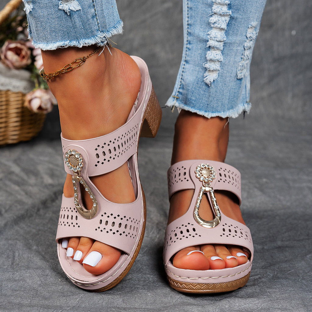 Isabella™ | Sandalias Ortopédicas de Tacón Alto