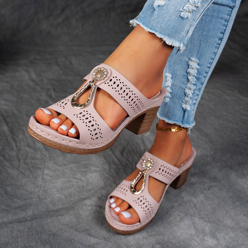Isabella™ | Sandalias Ortopédicas de Tacón Alto