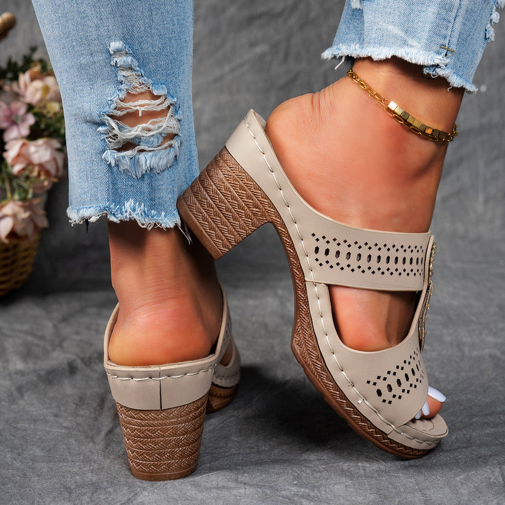 Isabella™ | Sandalias Ortopédicas de Tacón Alto