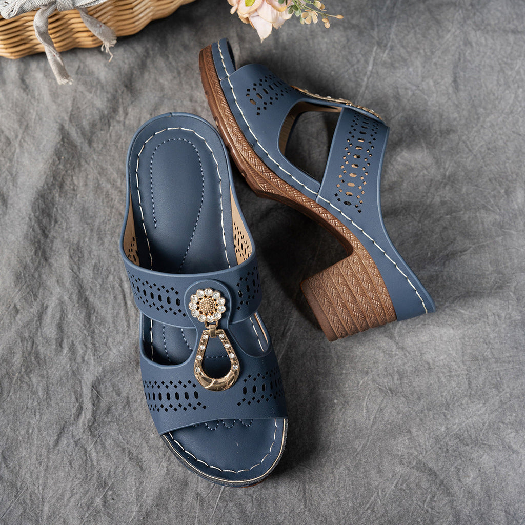 Isabella™ | Sandalias Ortopédicas de Tacón Alto