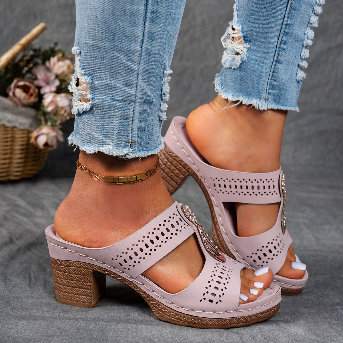 Isabella™ | Sandalias Ortopédicas de Tacón Alto