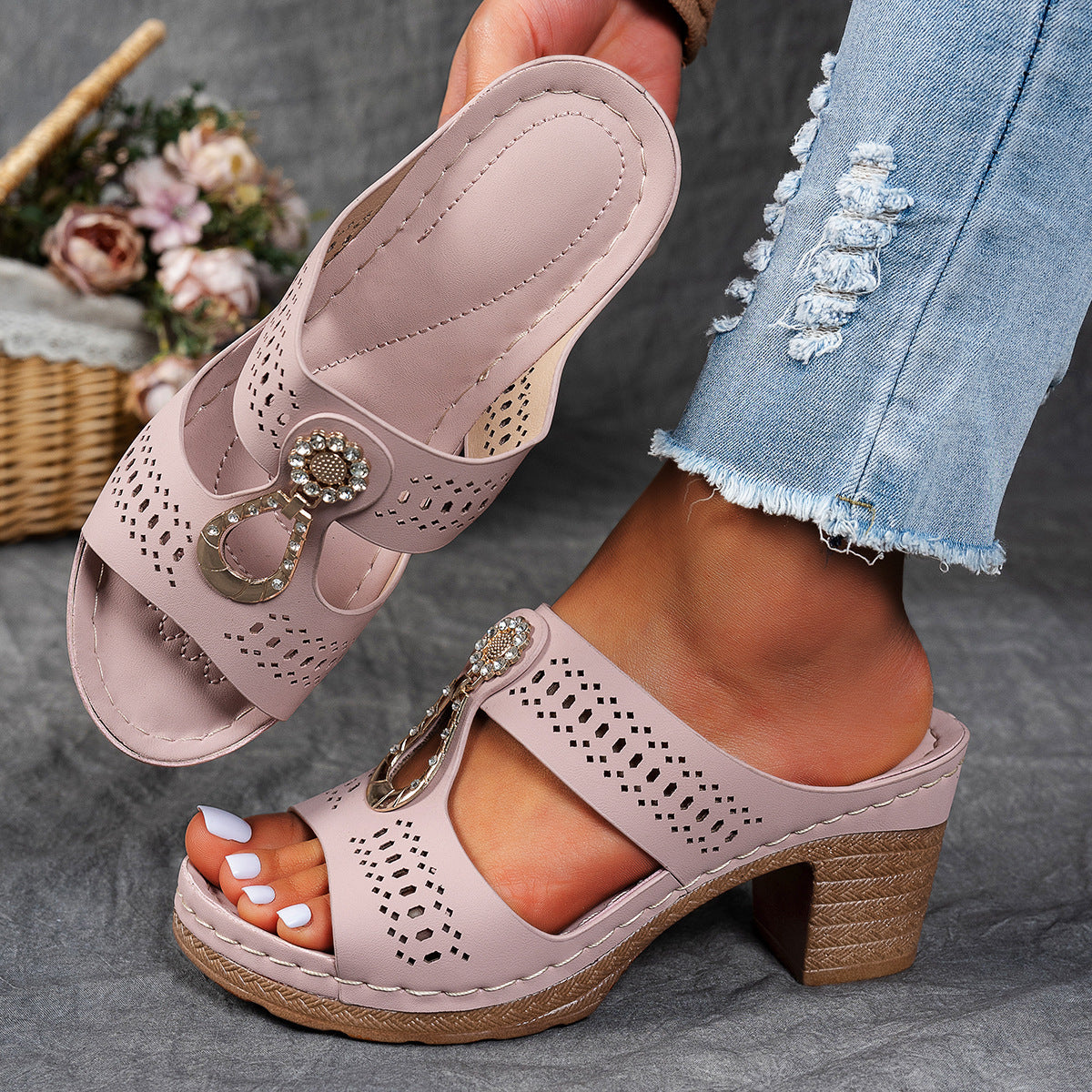 Isabella™ | Sandalias Ortopédicas de Tacón Alto