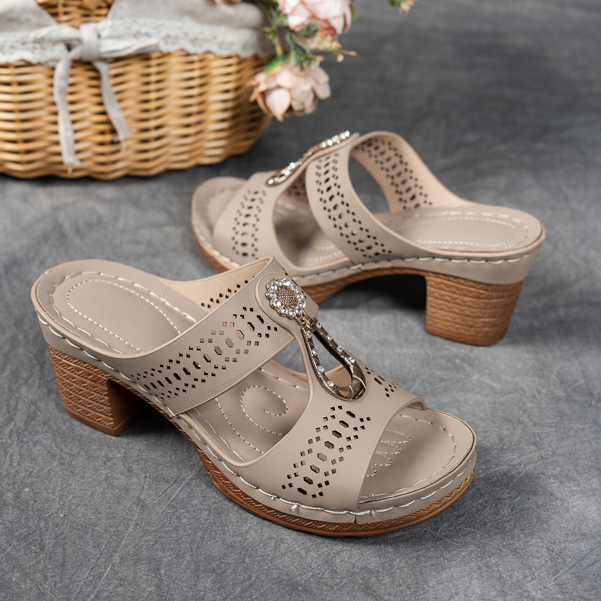 Isabella™ | Sandalias Ortopédicas de Tacón Alto
