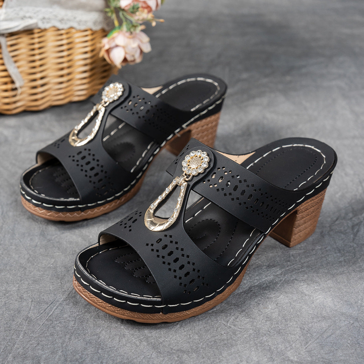 Isabella™ | Sandalias Ortopédicas de Tacón Alto