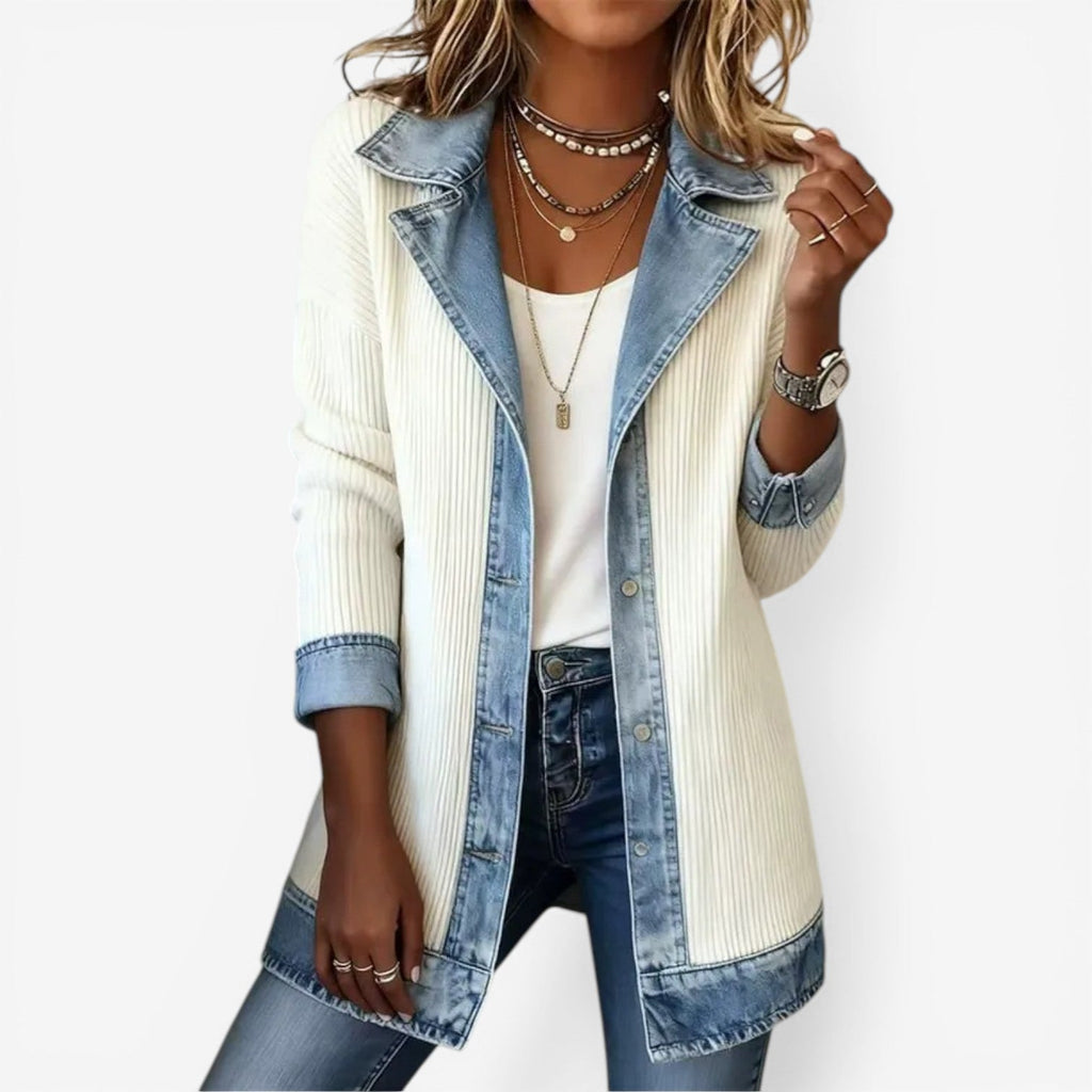Emilia™ Chaqueta de mezclilla mixta