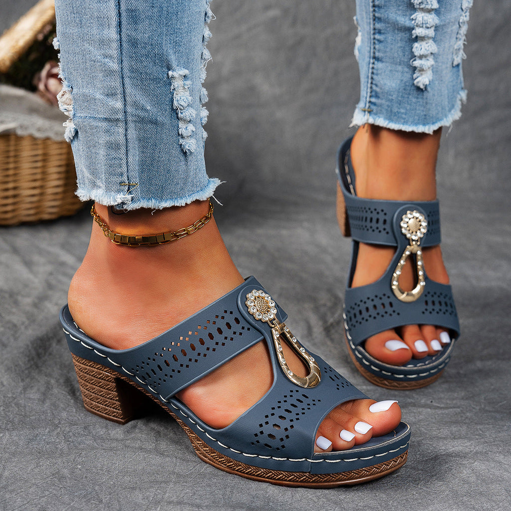 Isabella™ | Sandalias Ortopédicas de Tacón Alto
