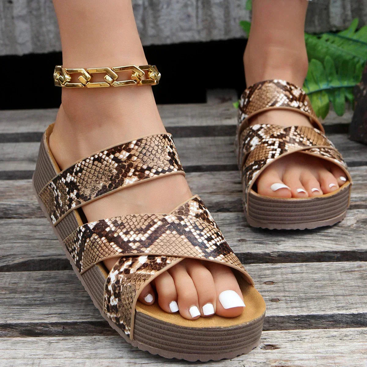 Nikki - Sandalias ortopédicas de moda