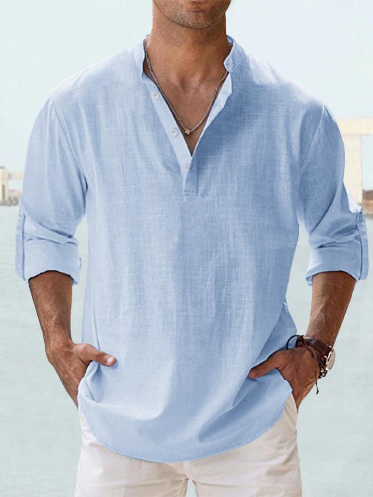 León – Camisa de Lino Atemporal