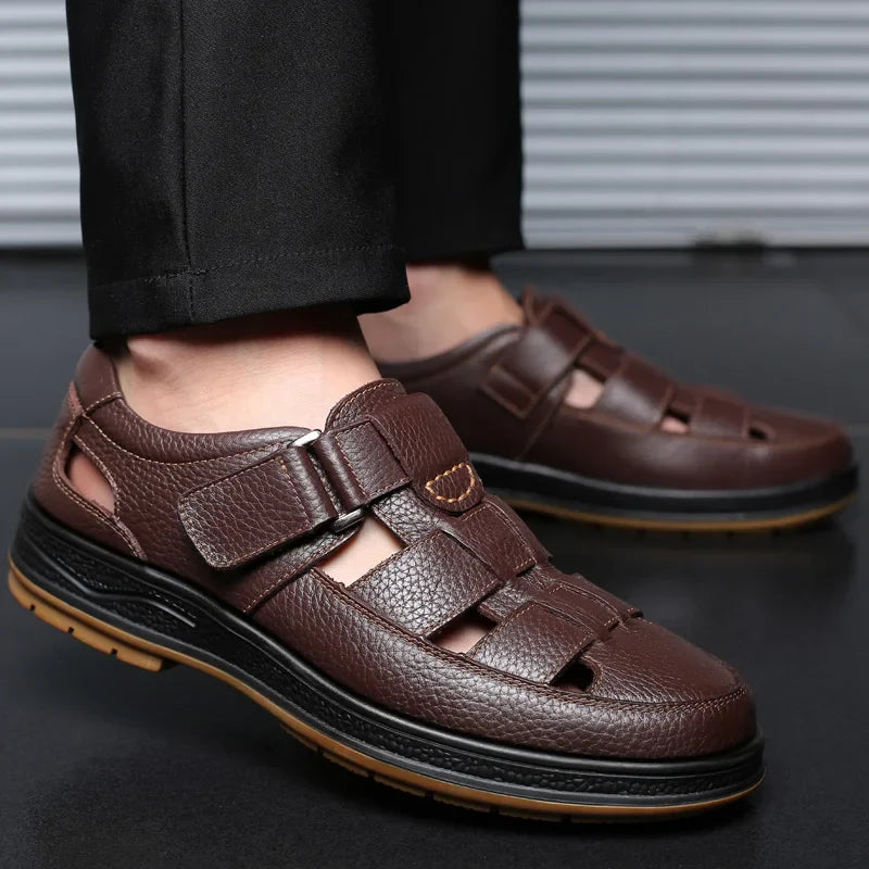 Alonso | Sandalias de Piel Premium para Hombre