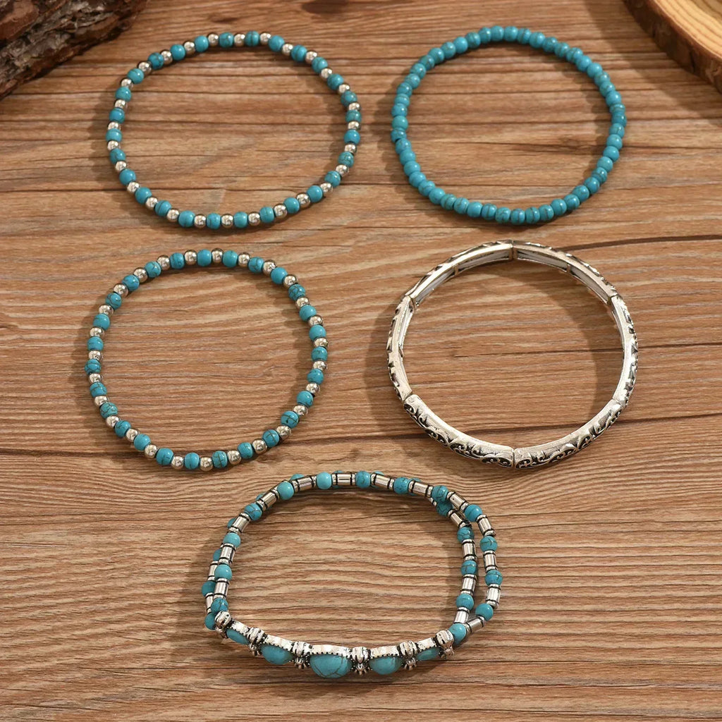 Juego de pulseras boho