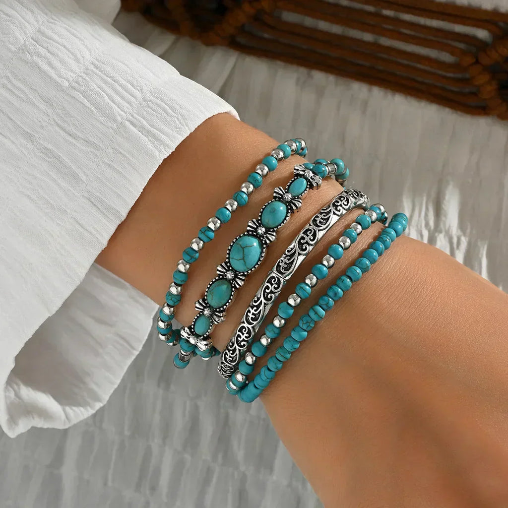 Juego de pulseras boho