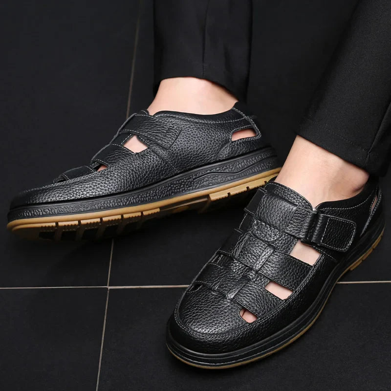 Alonso | Sandalias de Piel Premium para Hombre