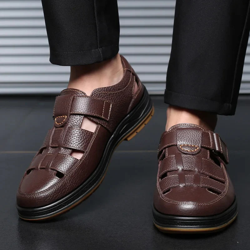 Alonso | Sandalias de Piel Premium para Hombre