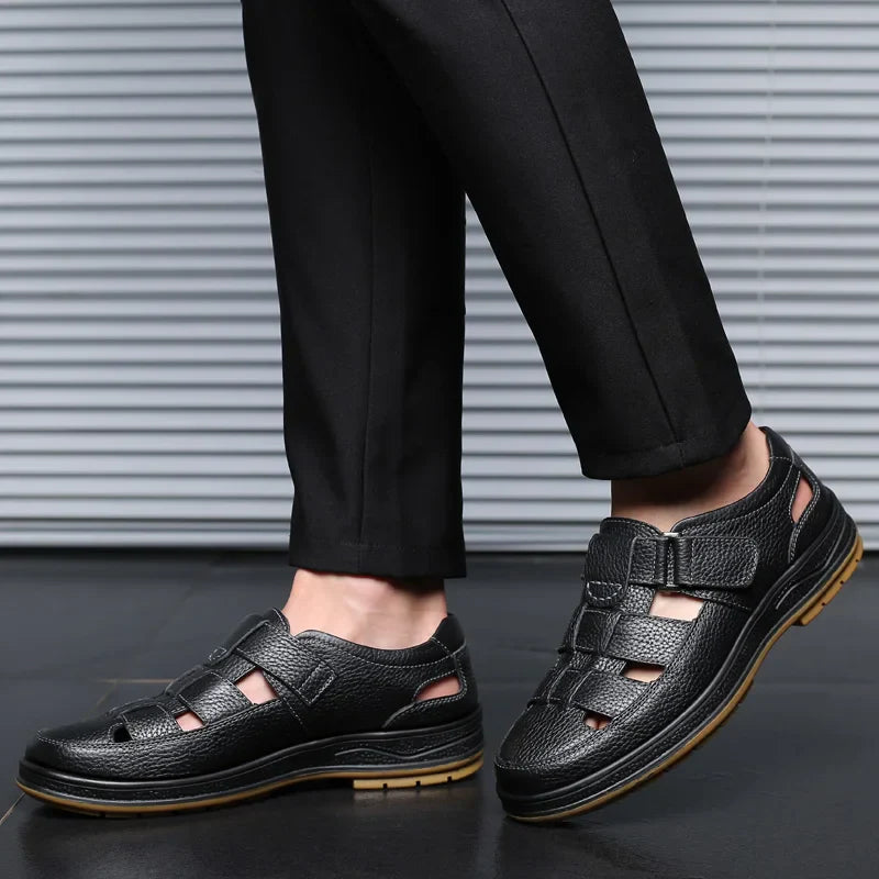 Alonso | Sandalias de Piel Premium para Hombre