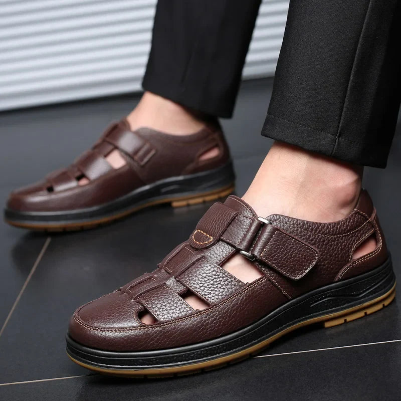 Alonso | Sandalias de Piel Premium para Hombre