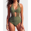 Mila | Bikini de talle alto 2 en 1 con efecto vientre plano