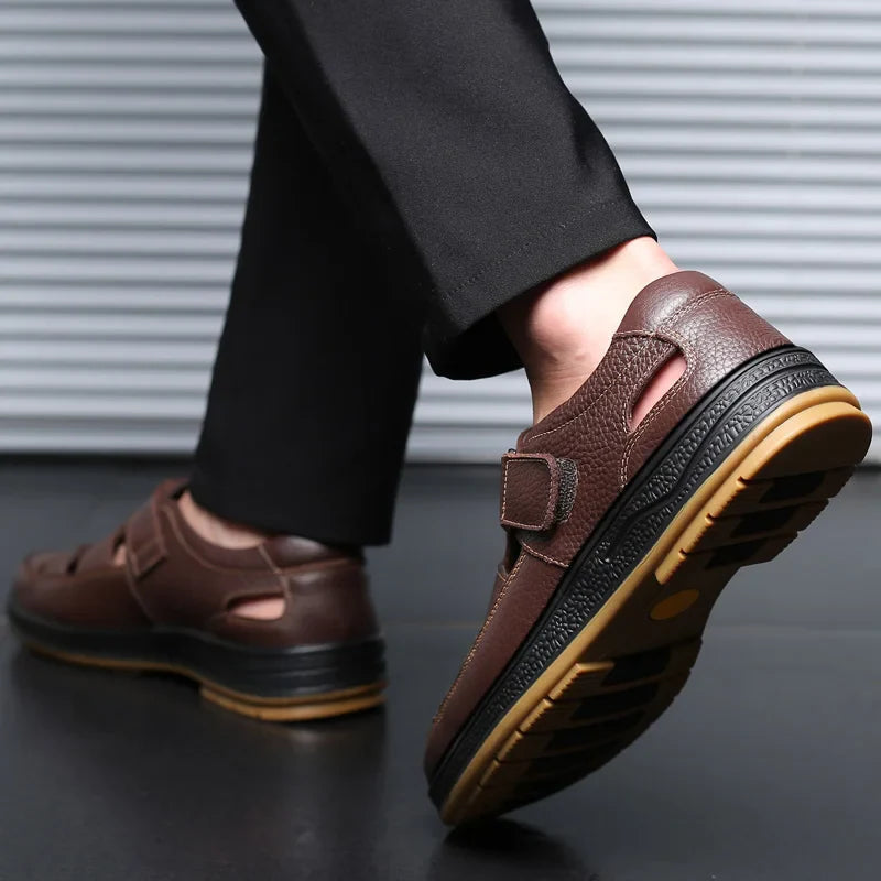 Alonso | Sandalias de Piel Premium para Hombre